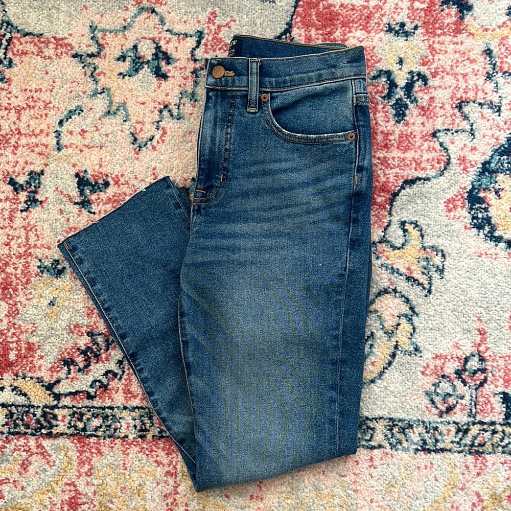 J. Crew Essential Straight Leg Jeans